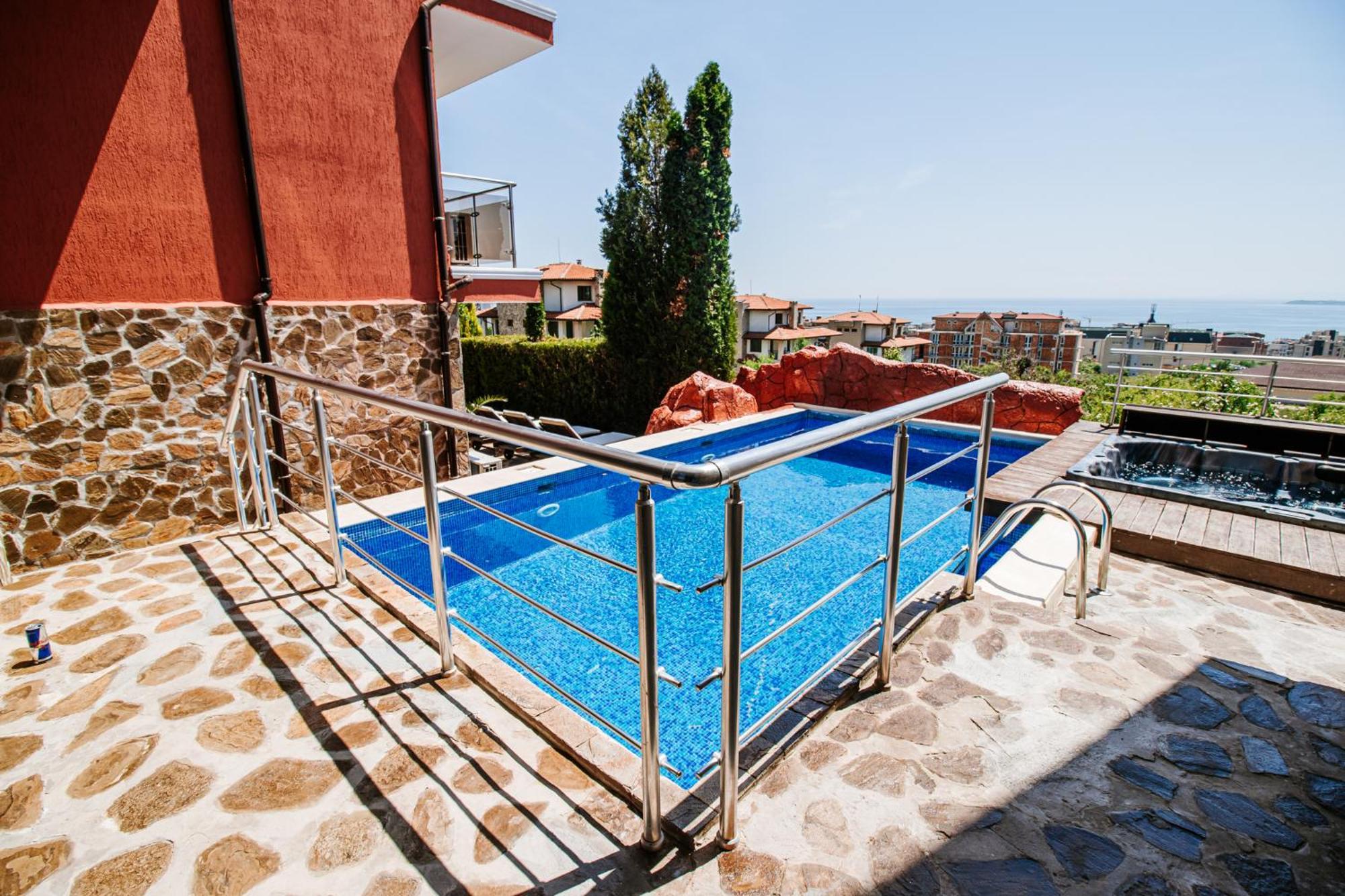Red Iguana Hotel Sveti Vlas Exterior foto